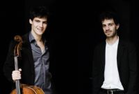 Adam Laloum, piano et Victor Julien-Laferrière, violoncelle jouent pour La Voix de Clément. Le samedi 28 novembre 2015 à NANTES. Loire-Atlantique.  17H00